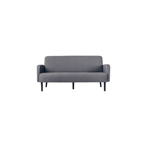 3660141954326 - 3-Sitzer Sofa LISBOA grau schwarz Stoff 3660141954326 PAPERFLOW