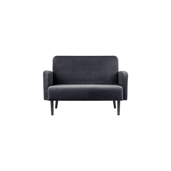 3660141954487 - 2-Sitzer Sofa LISBOA anthrazit schwarz Stoff 3660141954487 PAPERFLOW