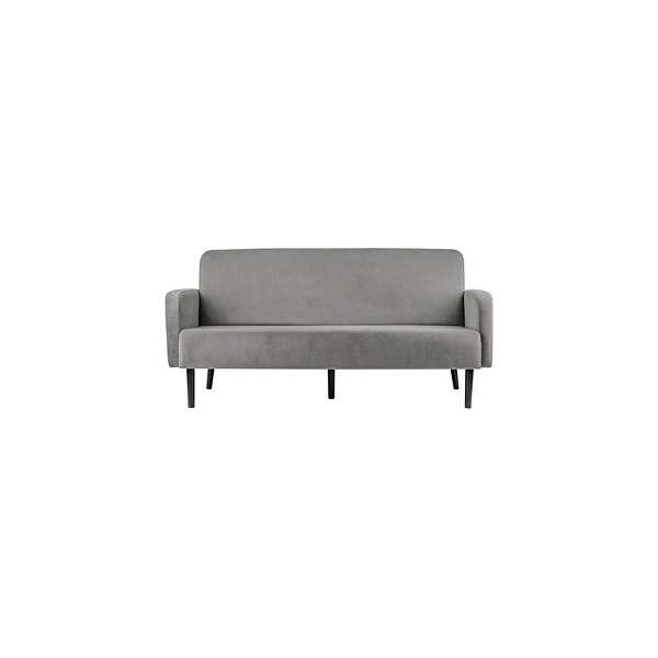 3660141954531 - 3-Sitzer Sofa LISBOA grau schwarz Stoff 3660141954531 PAPERFLOW