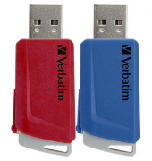 USB-Sticks Store ´n´ Click rot, blau 32 GB