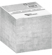 Zettelklotz 86-55600, Beton, 7,5x7,5cm, grau