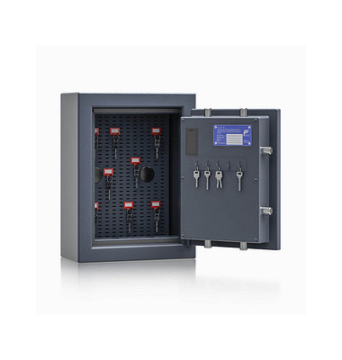 Schlüsseltresor 157000.12 safe4key 30kg grau mit Elektronikschloss Stahlblech