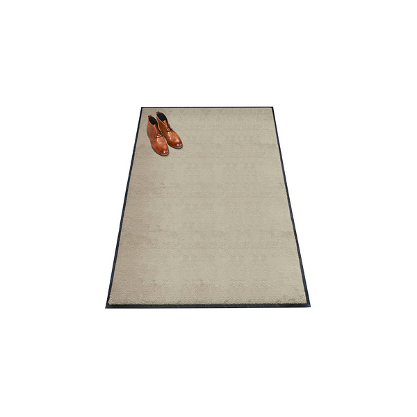 4260698253072 - Schmutzfangmatte miltex Eazycare Style eckig antistatisch UV-beständig waschbar High-Twist-Nylon & Niltrilgummi 1200 x 2000 mm graubeige