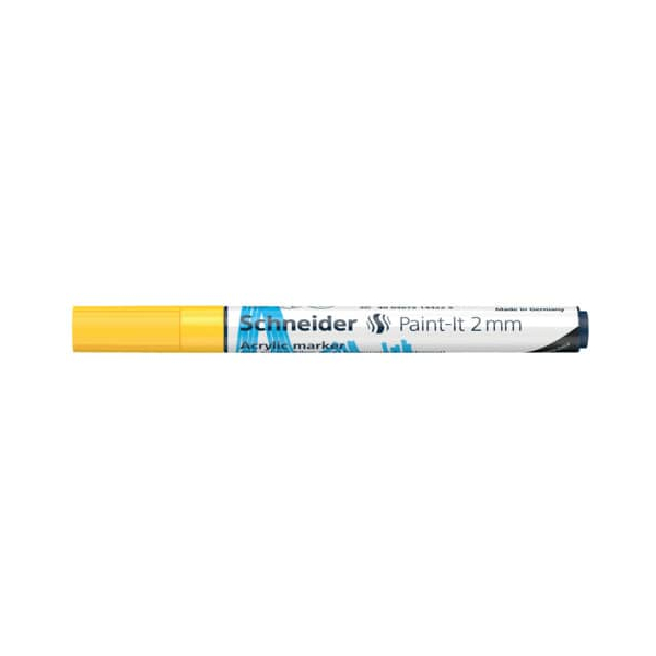 4004675144348 - Acrylmarker Paint-It 310 2mm gelb 4004675144348 Schneider