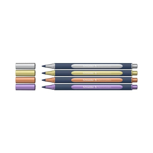 4004675162410 - Metallic Rollerball Paint-It 050 04mm Karton-Etui 4 Stück sortiert 4004675162410 Schneider