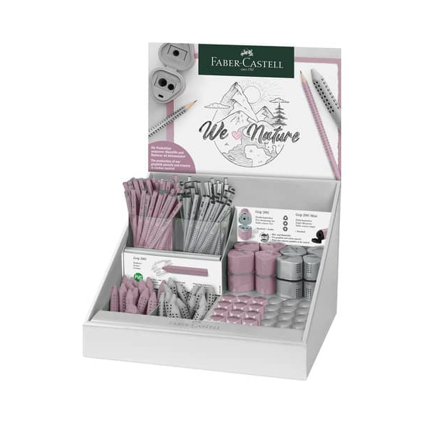 4005401837237 - Bleistift-Set 183723 60x silber60x  rose shadow kA kA 4005401837237 Faber-Castell