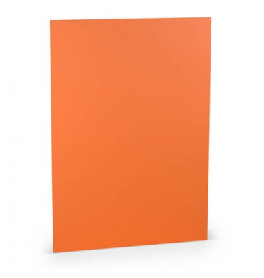 Blanko-Grußkarten 1103026021 A4 210mm x 297mm (BxH) 160g orange