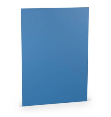 Briefbogen A4 100g stahlblau