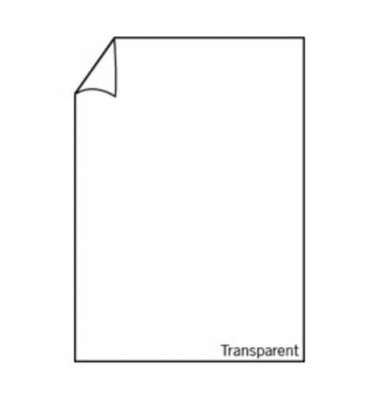 164001159 Briefbogen A4 100g trans. weiß 210x297mm