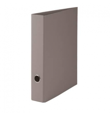 Ordner Soho 1317452491, A4 50mm schmal Karton vollfarbig taupe