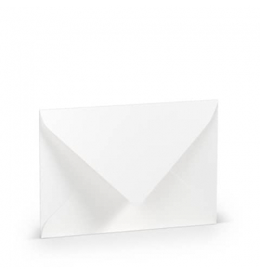 Briefumschlag 50-116 50-1116, C6, ohne Fenster, nassklebend, 100g, weiß