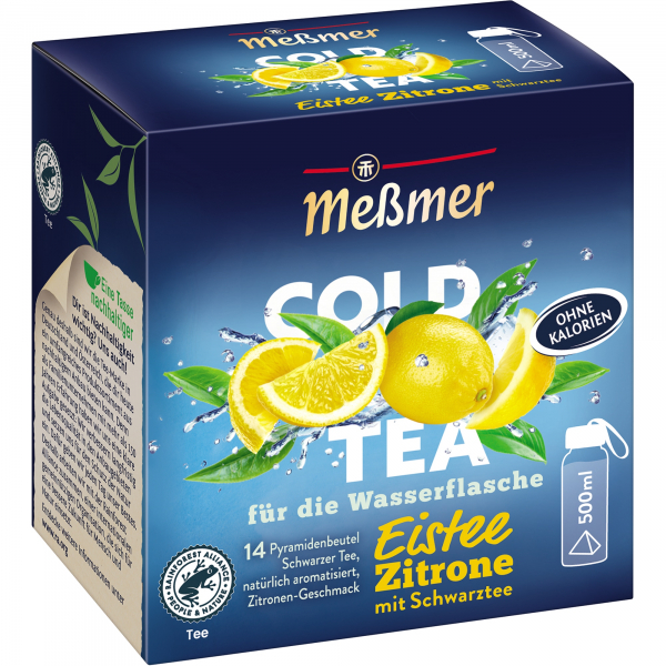 4002221044074 - Meßmer Tee COLD TEA 106989 Eistee Zitrone 4002221044074 Ostfriesische Tee Gesellschaft Laurens Spethm