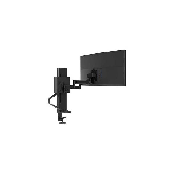 0698833083996 - Monitorarm Ergotron TRACE für 1 Display bis 38″ & bis 98 kg höhen- tiefenverstellbar schwenk- dreh- neigbar mit Tischklemme schwarz