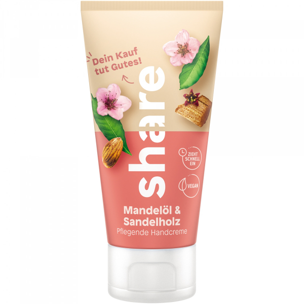 4260739993424 - share Handcreme H-02-18-02 Mandelöl & Sandelholz 75ml 4260739993424 share GmbH