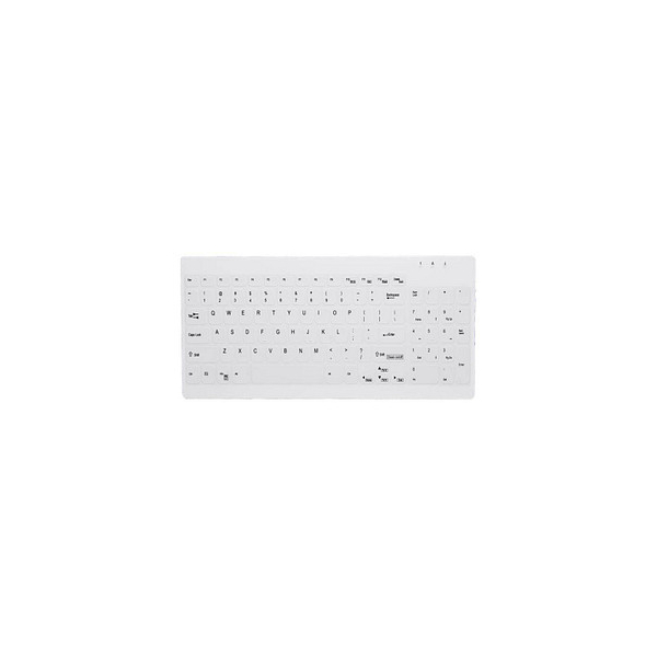 7061112490373 - AK-C7012F-U1-W GE USB Hygiene-Tastatur Deutsch QWERTZ Windows® Weiß Geeignet f Wischdesinfektion nach DGHM VAH