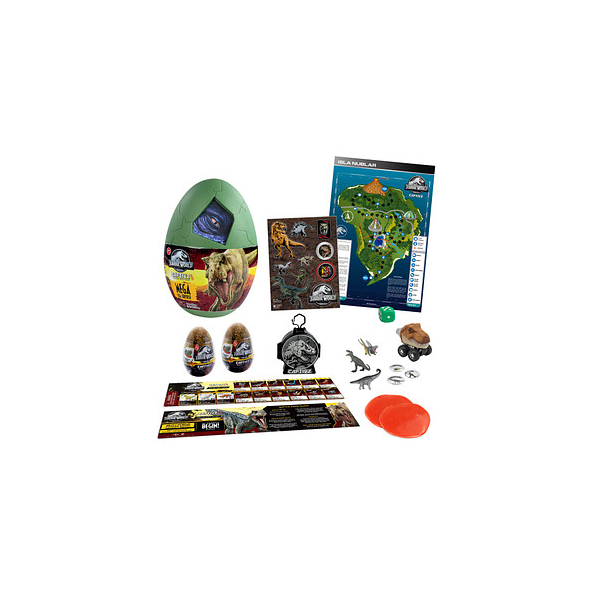 0840148202757 - Jurassic World 38050 Captivz Clash Edition Mega Überraschungsei Spielset 0840148202757 BOTI