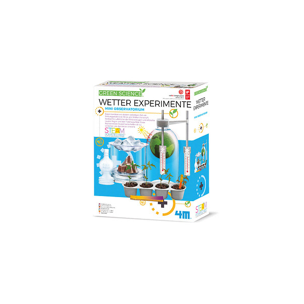 4018928684741 -  Experimentierkasten Green Science - Wetterexperimente mehrfarbig 4018