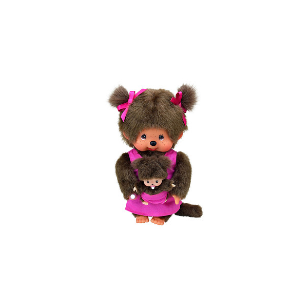 4905610236206 -  Monchhichi Mutti mit Kind Puppe 4905610236206 HEAD