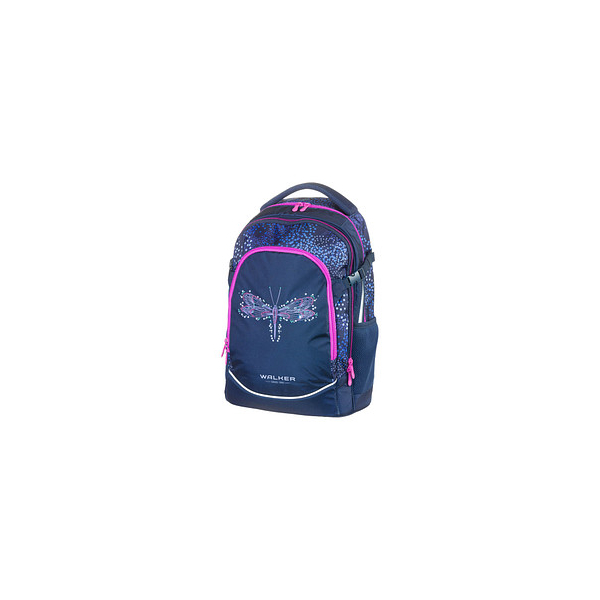 9002638227577 - Schulrucksack Fame 20 Magic Dragonfly Kunstfaser dunkelblau 9002638227577 42046-072