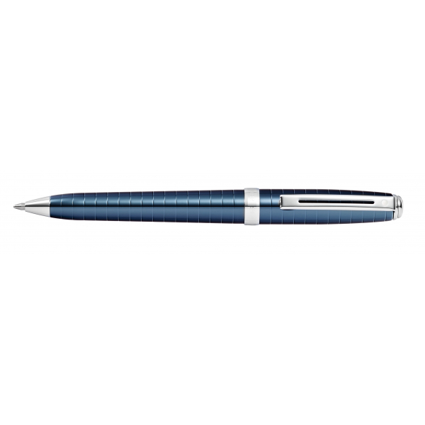 0074040007725 - Prelude Kugelschreiber Blau horizontales Linienmuster G-box 0074040007725 Sheaffer