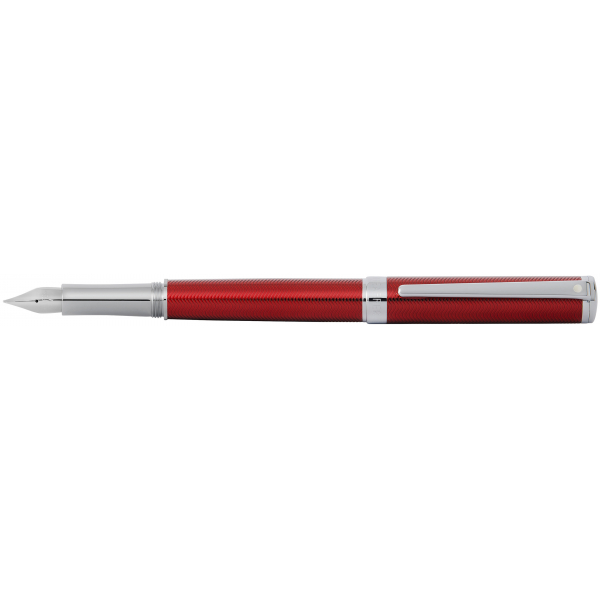 0074040553420 - Intensity Füllfederhalter M   Translucent Rot strukturiert 0074040553420 Sheaffer