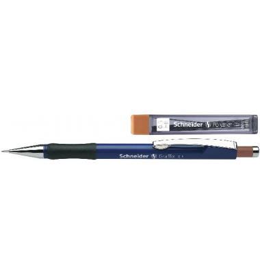 Druckbleistift, 406651, blau, 0,5mm, HB