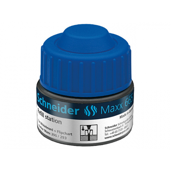 4004675093400 - Refill Station Maxx 665 30ml blau für Marker Maxx 290293 4004675093400 Schneider