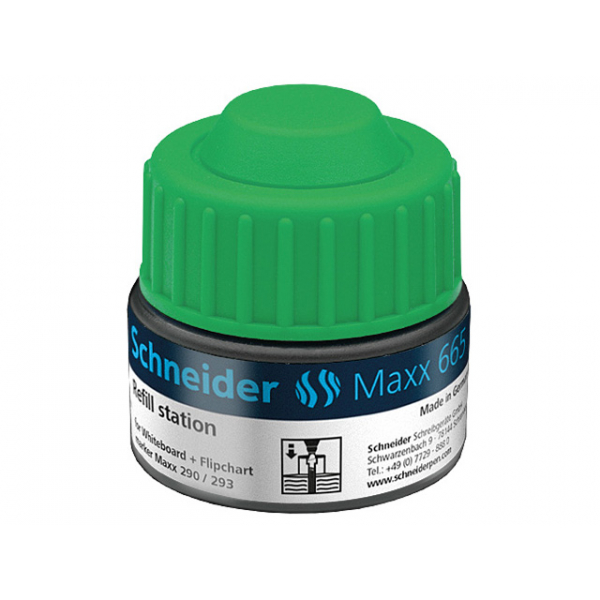 4004675093424 - Refill Station Maxx 665 30ml grün für Marker Maxx 290293 4004675093424 Schneider