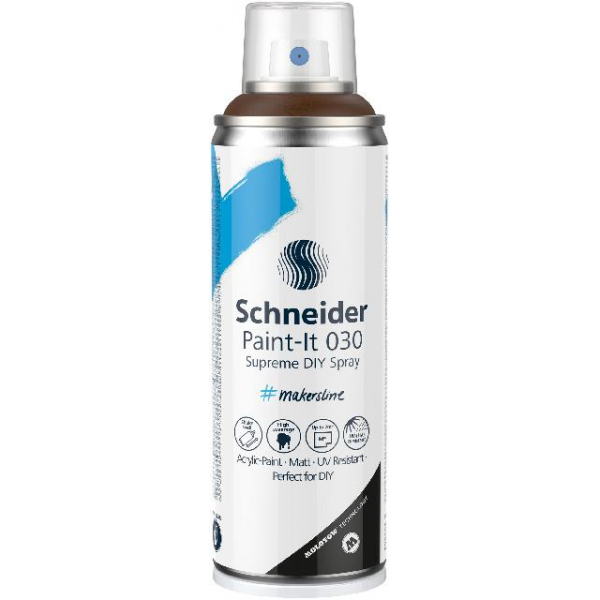 4004675152527 - Supreme DIY Spray Paint-It 030 brown 4004675152527 Schneider