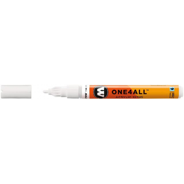 4250397600147 - Acrylmarker ONE4ALL ACRYLIC 127HS 2mm Nr 160 signalweiss 4250397600147 Molotow