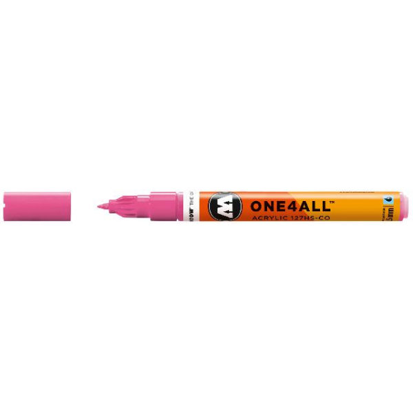 4250397606118 - Acrylmarker ONE4ALL ACRYLIC 127 HS-CO 15mm Nr 200 neonpink 4250397606118 Molotow