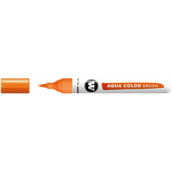 4250397642932 - Marker AQUA COLOR BRUSH Nr 003 orange 4250397642932 Molotow