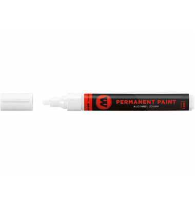 Marker Permanent Paint 220PP Alcohol, 4mm, Nr. 160, signalweiss