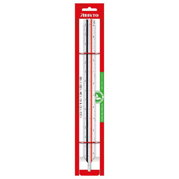 9003182003792 - College Dreikantmaßstab (F) 1255102050100 im Ecoblister 9003182003792 Aristo