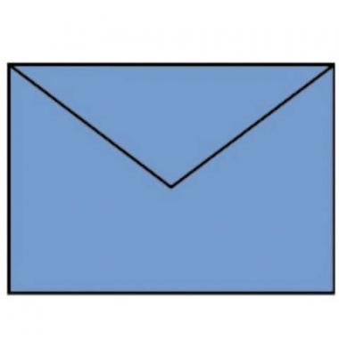 Briefumschlag 16400535 C6 ohne Fenster nassklebend 100g gerippt Oberfläche mit hellem Seidenfutter dunkelblau gerippt