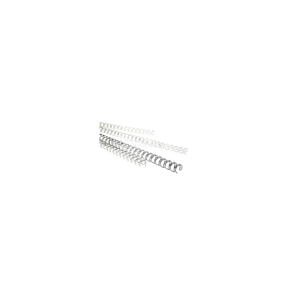 8717448001736 - Drahtbin 8001736 A4 34 Ringe Rückenbre 6mm silber 8717448001736 100 Stück