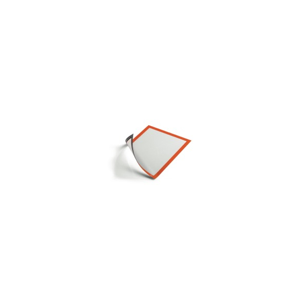 4005546405742 - Infotasche 4869 Magnetrahme A4 magnetisch orange 4005546405742 DURABLE 5 Stück