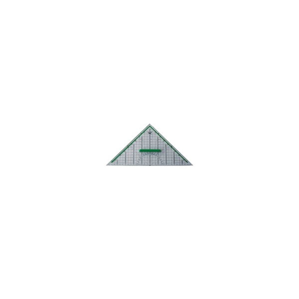 4004627233212 - Geometriedreieck 23320000 Hypotenuse 320mm mit Griff transparent 4004627233212 M+R