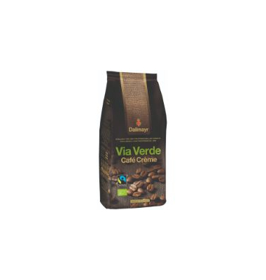 Kaffee Via Verde Cafe Creme, ungemahlen, 1000g