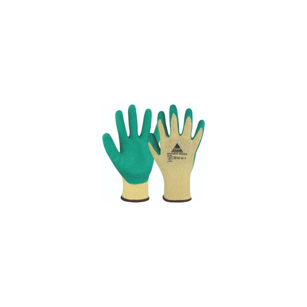 4018949726536 - Handschuh Neogrip Green BaumwPES Größe 10 grünschwarz 4018949726536 10 Stück