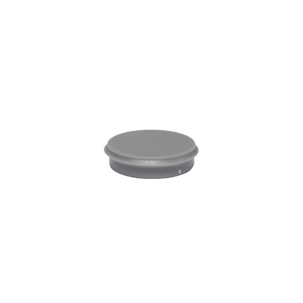 4007735682897 - Haftmagnet Metall Kunststoff 24mm TG 300 g grau VE=10 Stück