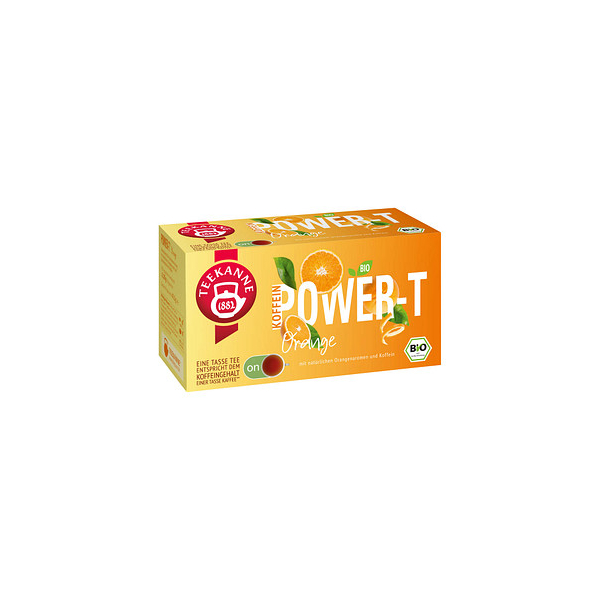 4009300019145 - Power-T Orange Bio-Tee 18 Portionen 4009300019145 41 Gramm