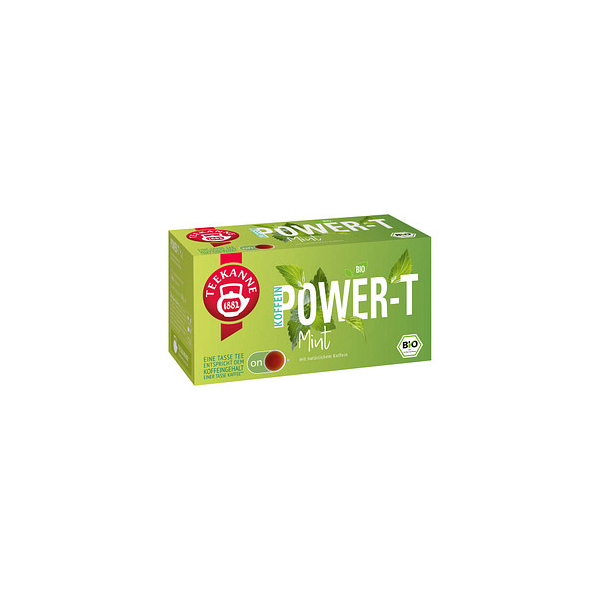 4009300019152 - Power-T Mint Bio-Tee 18 Portionen 4009300019152 36 Gramm