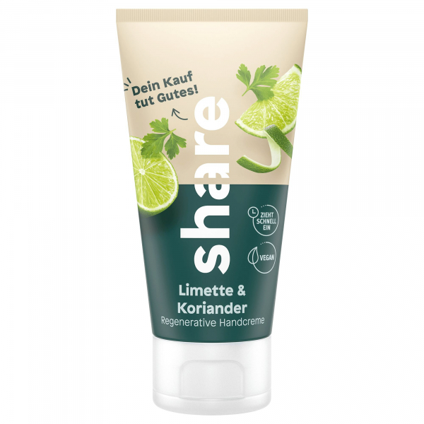 4260739993417 - share Handcreme H-02-17-02 Limette & Koriander 75ml 4260739993417 75 Milliliter