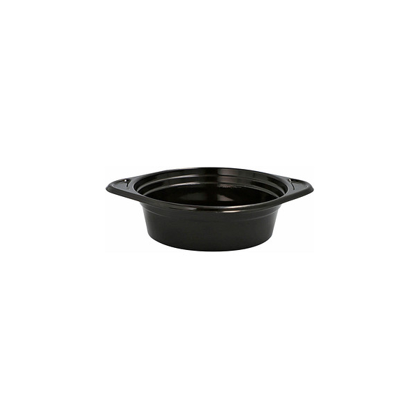 4031222144803 - Suppenschalen Circulware by Havel 500 ml Mehrweg rund mikrowellen- & spülmaschinengeeignet recycelbar Ø 156 x H 45 mm PP schwarz 12 Stück