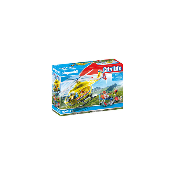 4008789712035 - City Life 71203 Rettungshelikopter Spielfiguren-Set 4008789712035 Playmobil