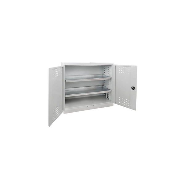 4050049407038 - Umweltschrank 40703 lichtgrau 1000 x 500 x 1000 cm aufgebaut 4050049407038 ADB