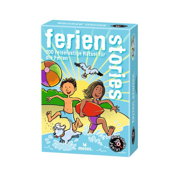 9783964552617 - Spiel black stories Junior Ferien storie 9783964552617 MOSES