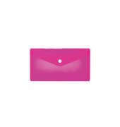 Brieftasche PP DIN lang transparent pink