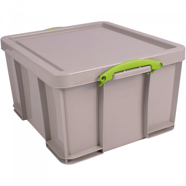 5060456657864 - Aufbewahrungsbox Recycling 35RDG 335 Liter mit Deckel für A4 Ordner Hängemappen außen 480x390x310mm Polypropylen 100 % re